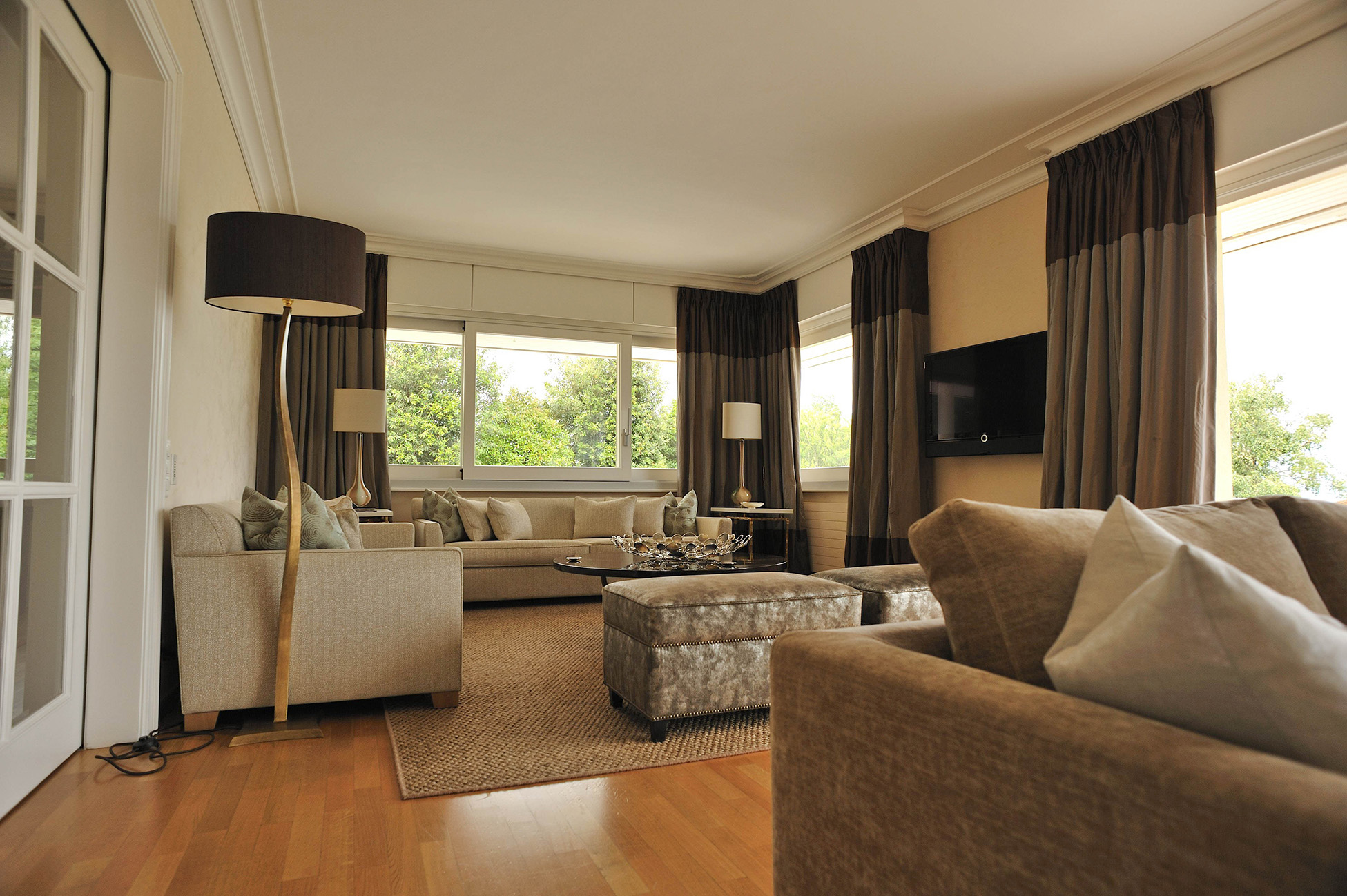 House in Cologny Living room