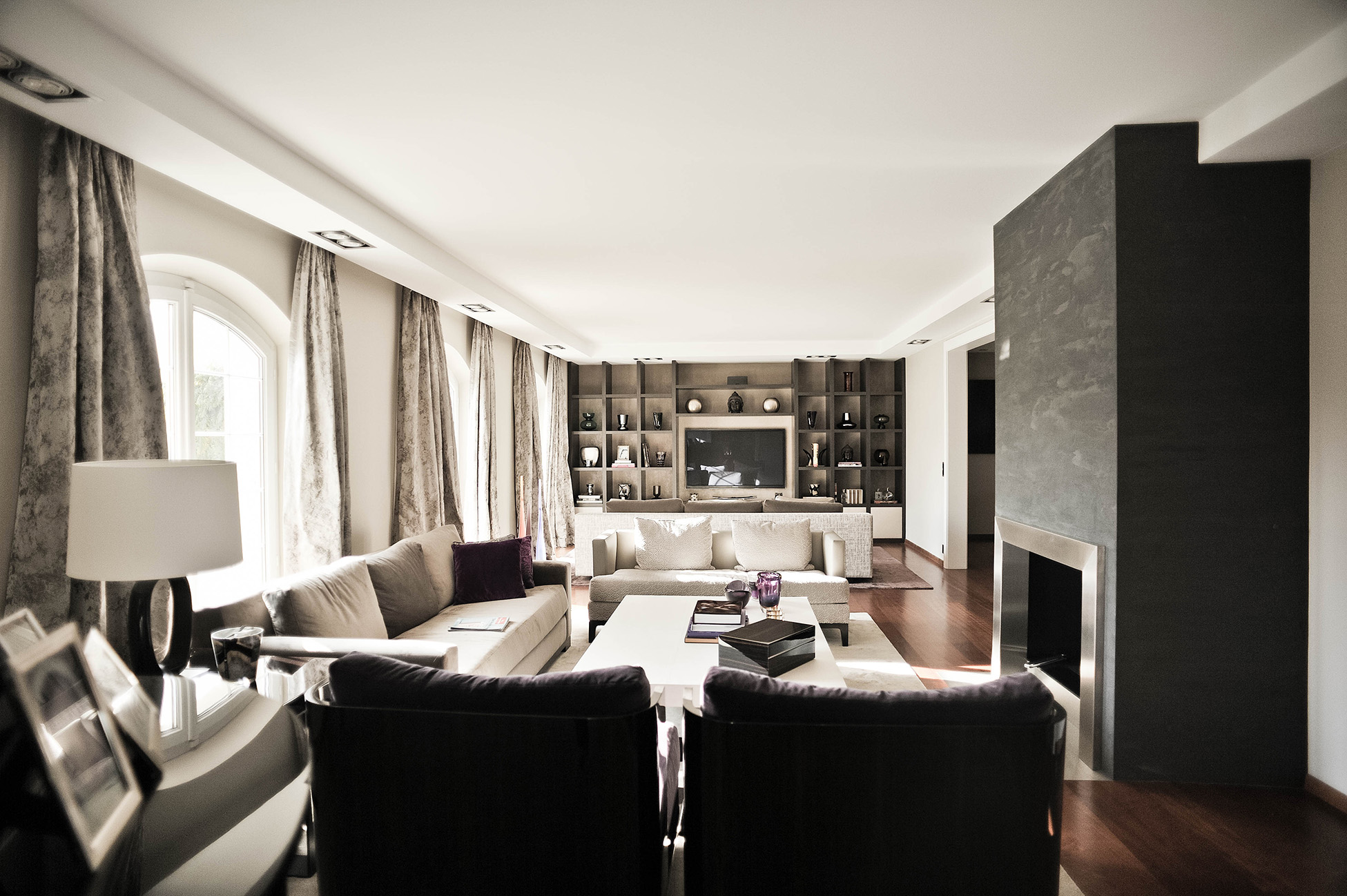 House in Vandoeuvres — main living room